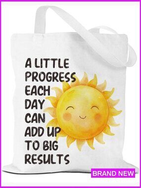 Canvas Tote Bag Reusable Grocery Shopping Shoulder Bag for Work Beach Camping